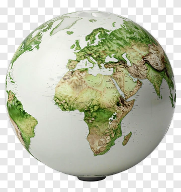 3D Globe Of Earth PNG