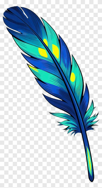 Colorful Feather PNG
