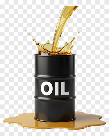 Oil Barrel Pouring Liquid PNG