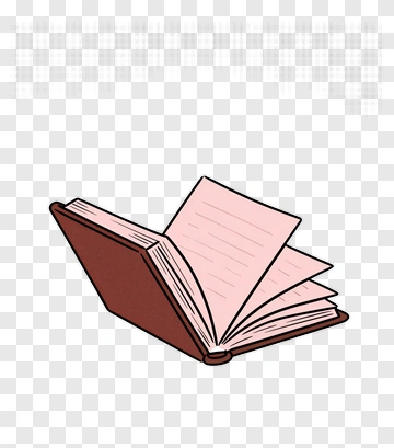 Open Book With Pages PNG
