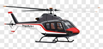 Helicopter Dragonfly S3-1 PNG