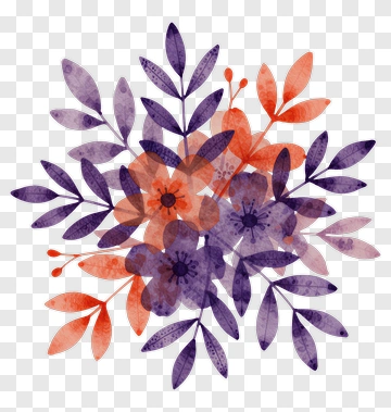Colorful Floral Bouquet PNG