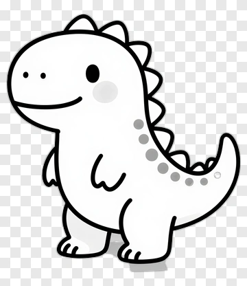 Cartoon Dinosaur Character PNG