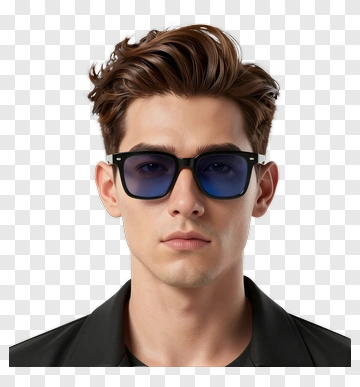 Man Wearing Sunglasses PNG