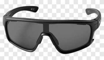 Black Sports Sunglasses PNG