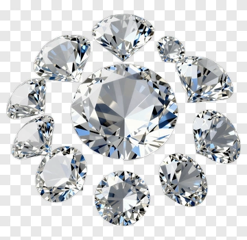 Collection Of Brilliant Diamonds PNG