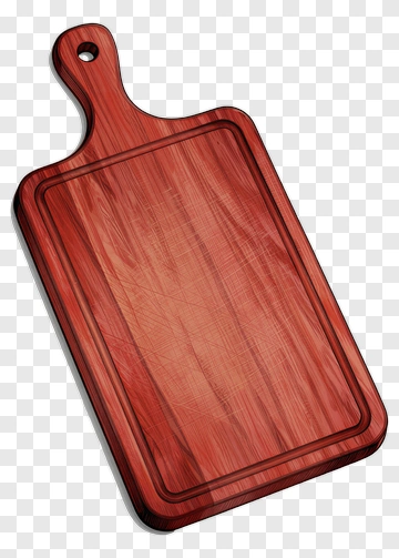 Wooden Cutting Board PNG