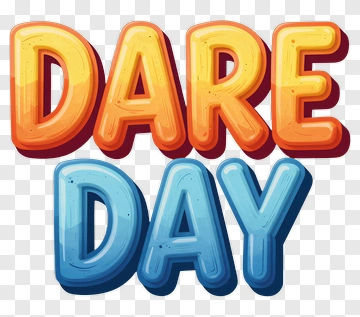 Dare Day PNG