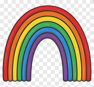 Colorful Rainbow PNG