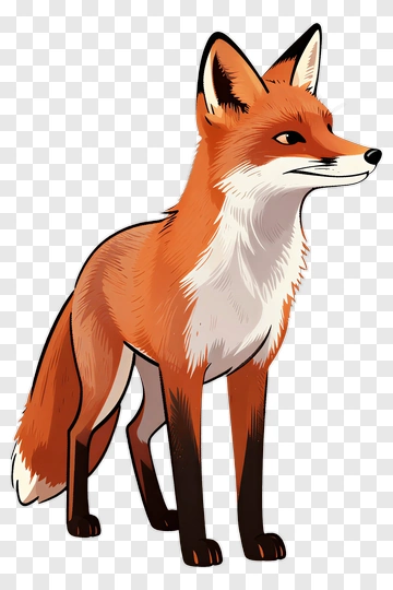 Cartoon Fox PNG