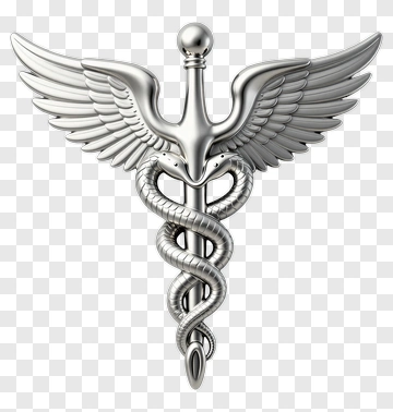 Caduceus Medical Symbol PNG