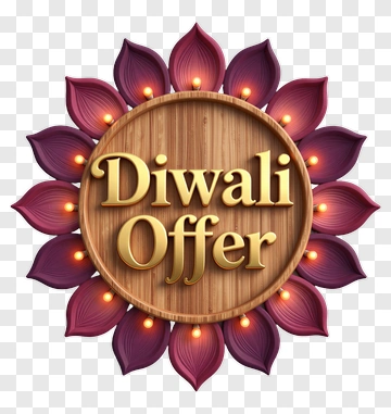 Diwali Offer Decorative Design PNG