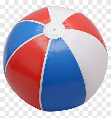 Colorful Beach Ball PNG