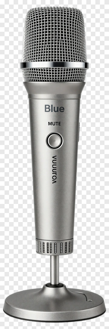 Microphone With Mute Button PNG