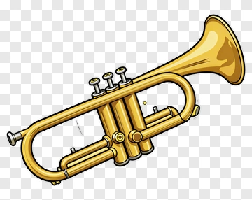 Cartoon Trumpet PNG