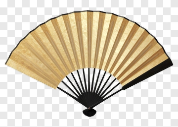 Decorative Folding Fan PNG