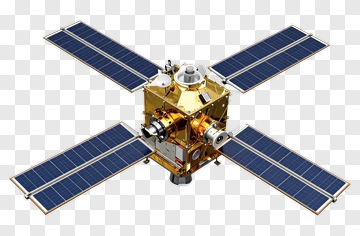 Satellite With Solar Panels PNG