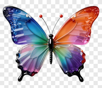 Colorful Butterfly PNG