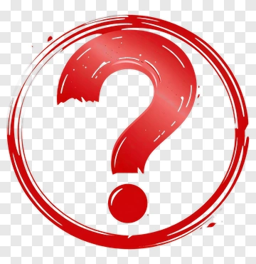 Red Question Mark Icon PNG