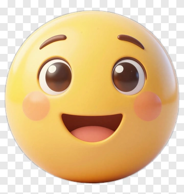 Smiling Emoji Face PNG