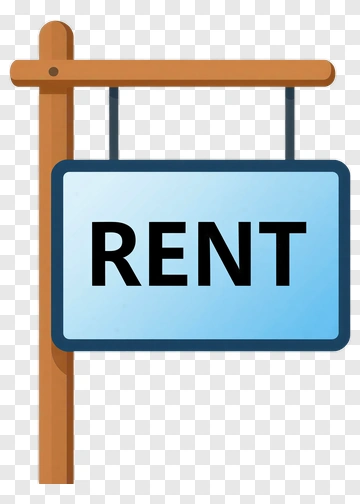 Rental Sign PNG