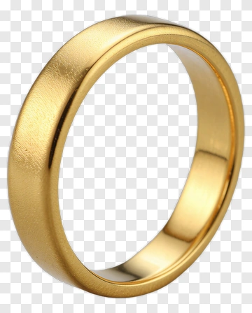 Gold Wedding Ring PNG