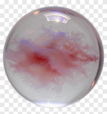 Colorful Marble With Red And White Swirls PNG