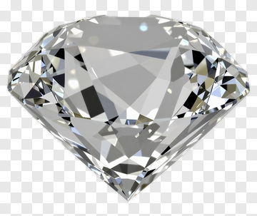 Diamond With Brilliant Cut PNG