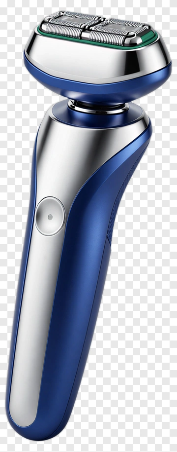 Electric Razor With Blue Handle PNG