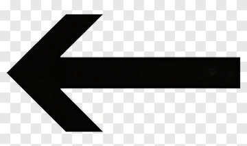 Black Left Arrow PNG