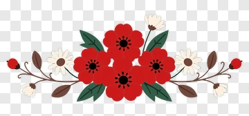 Colorful Floral Arrangement PNG