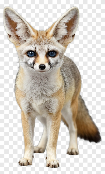 Fennec Fox With Large Ears PNG