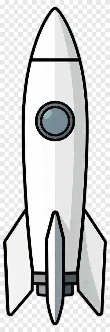 Cartoon Rocket PNG