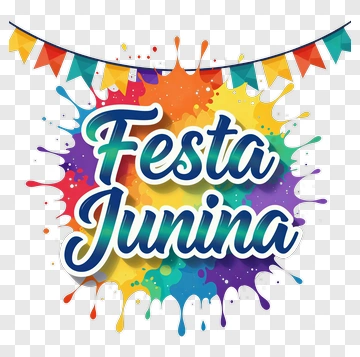 Festa Junina Celebration Banner PNG