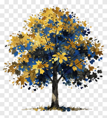 Colorful Tree PNG
