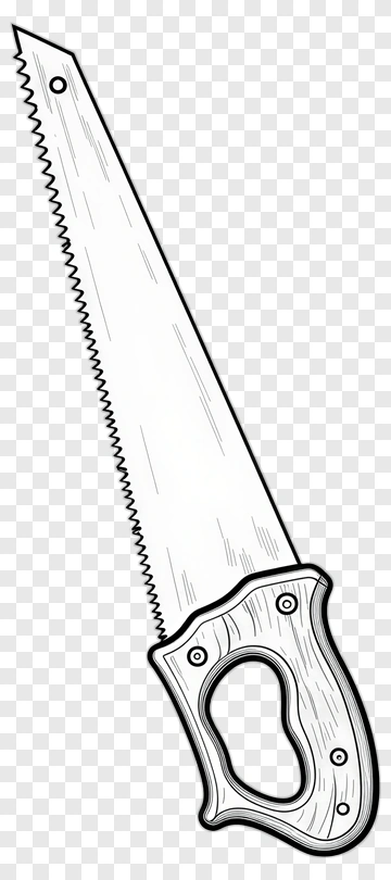 Hand Saw PNG