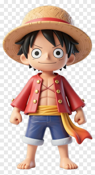 3D Cartoon Pirate Character PNG