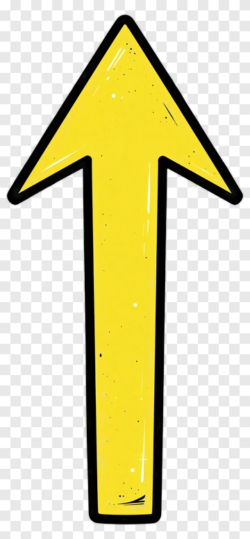 Yellow Arrow PNG