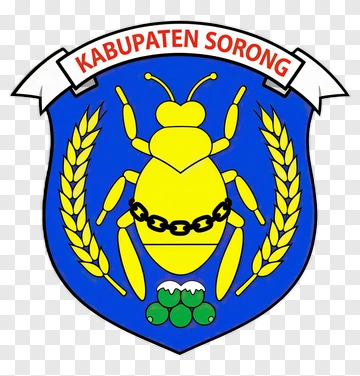 Kabupaten Sorong Coat Of Arms PNG