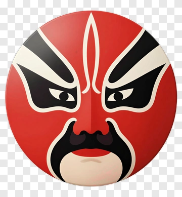 Red Lucha Libre Mask PNG