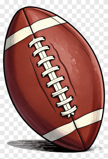 Cartoon Football PNG