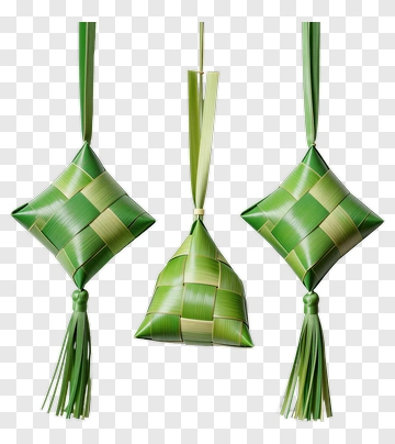 Green Decorative Rice Dumplings PNG