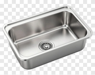 Stainless Steel Kitchen Sink PNG