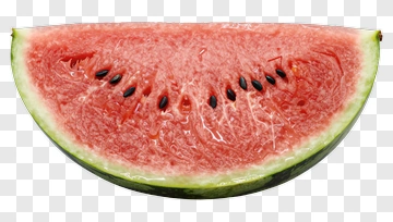 Fresh Watermelon Slice PNG