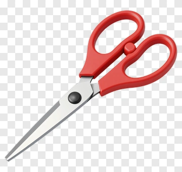 Red Scissors PNG
