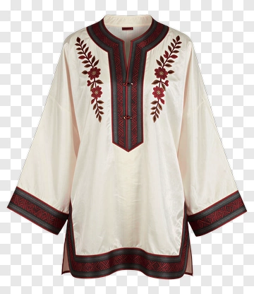 Embroidered Traditional Tunic PNG