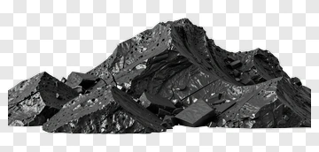 Black Rock Formation PNG