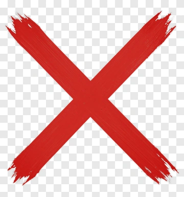 Red Cross Mark PNG