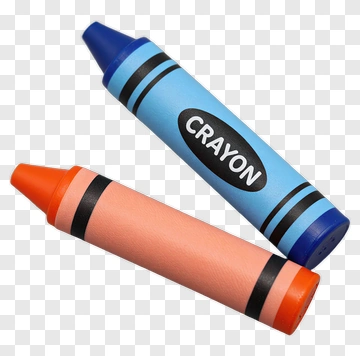 Colorful Crayons PNG