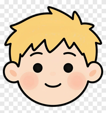 Cartoon Boy Face PNG